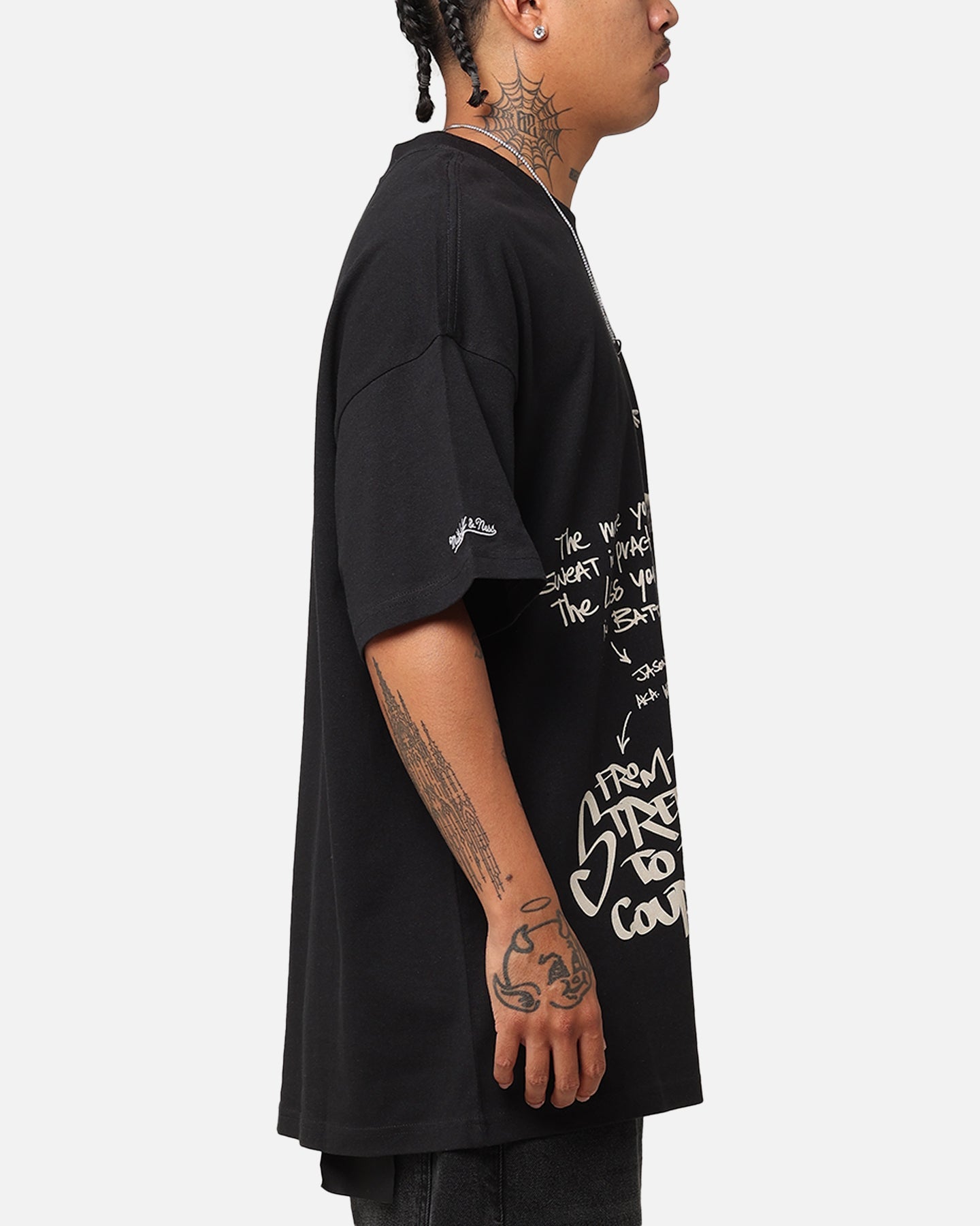 Mitchell & Ness Sacramento Kings Jason Williams Streetball T-Shirt Faded Black