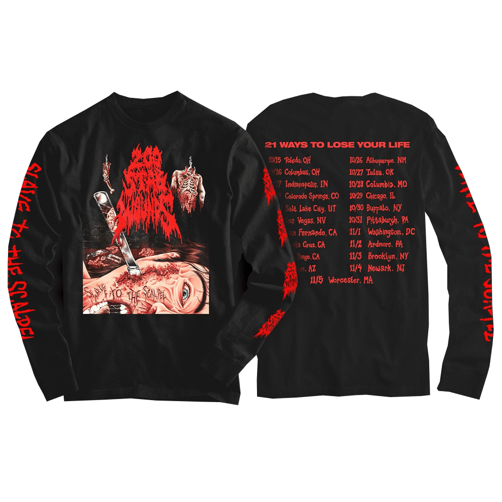 200 Stab Wounds Merch 200 Stab Wounds 21 Ways To Lose You Life Long Sleeve T-Shirt Fans Gifts