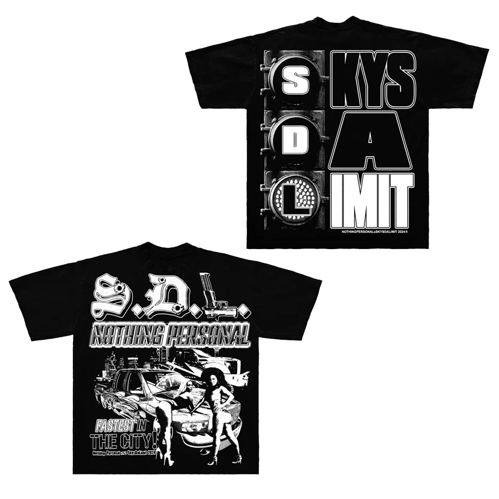 SDL Shirt Skysdalimittt T-Shirt SDL Merch Fastest In The City Tee Stepdad Gifts For Father's Day