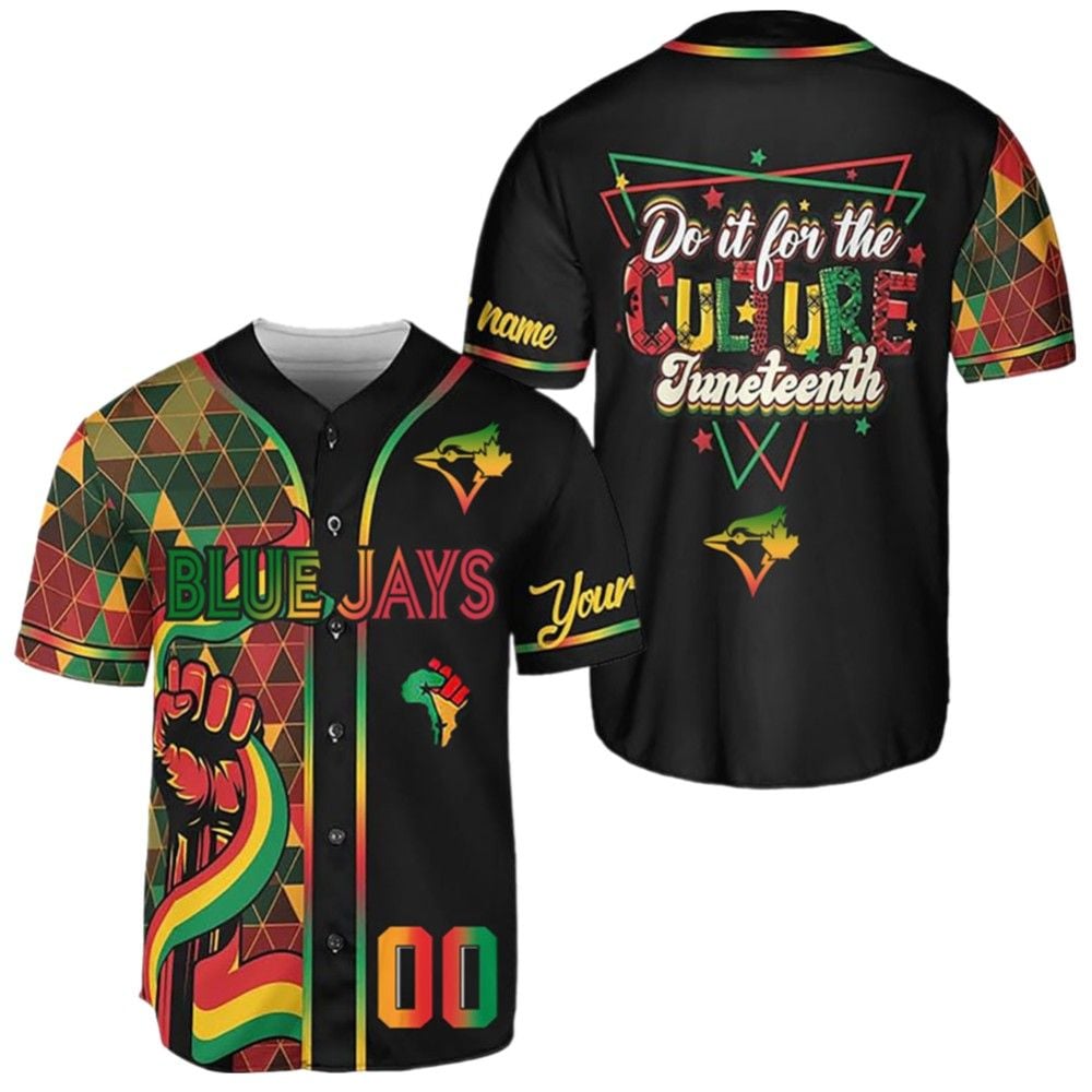 2025 Blue Jays Juneteenth Day Jersey - Grishko.com