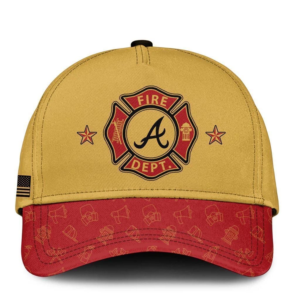 Braves Firefighter Appreciation Night Jersey 2025 - Grishko.com
