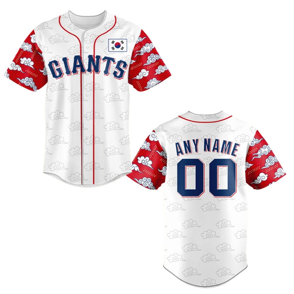 SF Giants Korean Heritage Night 2025 Jersey - Grishko.com