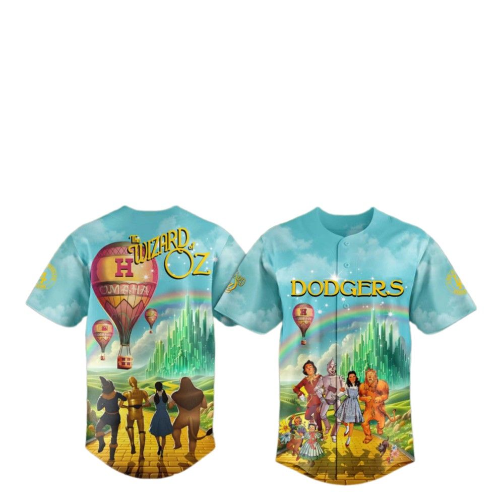 2025 LA Dodgers The Wizard of Oz Jersey - Grishko.com