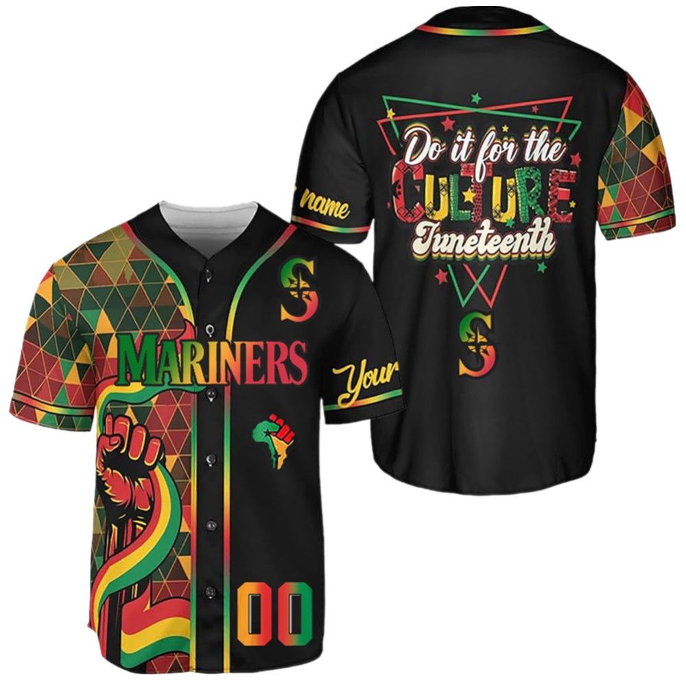 2025 Mariners Juneteenth Day Jersey - Grishko.com