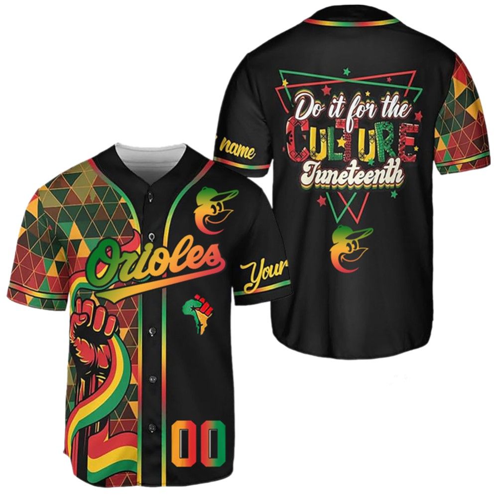 2025 Orioles Juneteenth Day Jersey - Grishko.com