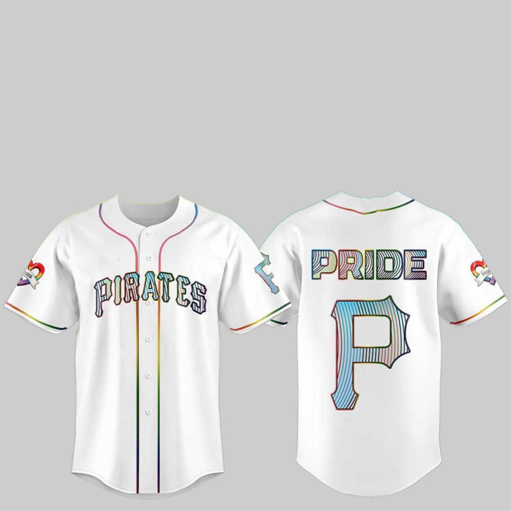 2025 Pirates LGBTQ Pride Night Jersey - Grishko.com
