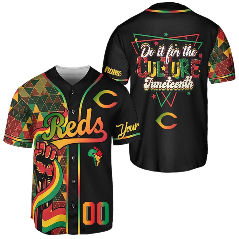 2025 Reds Juneteenth Day Jersey - Grishko.com