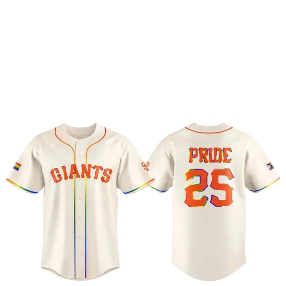2025 SF Giants Pride Night Jersey - Grishko.com