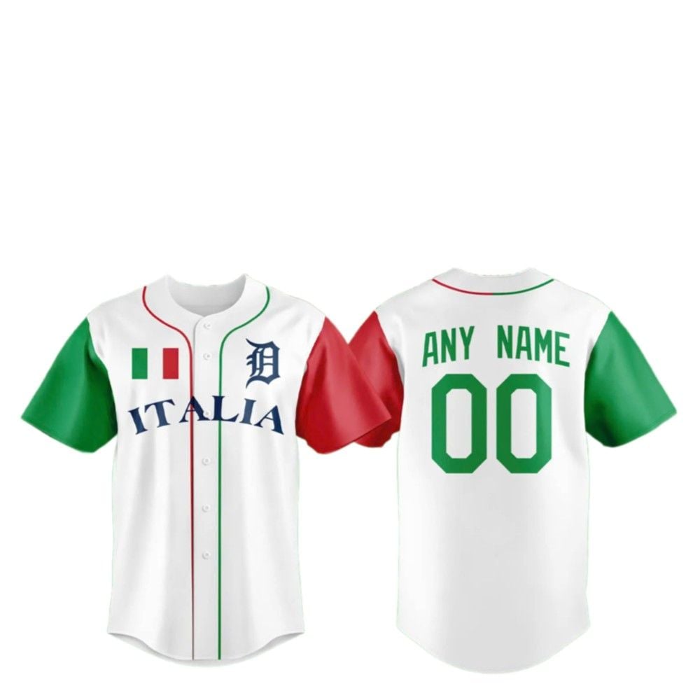 2025 Tigers Italian Heritage Night Jersey - Grishko.com