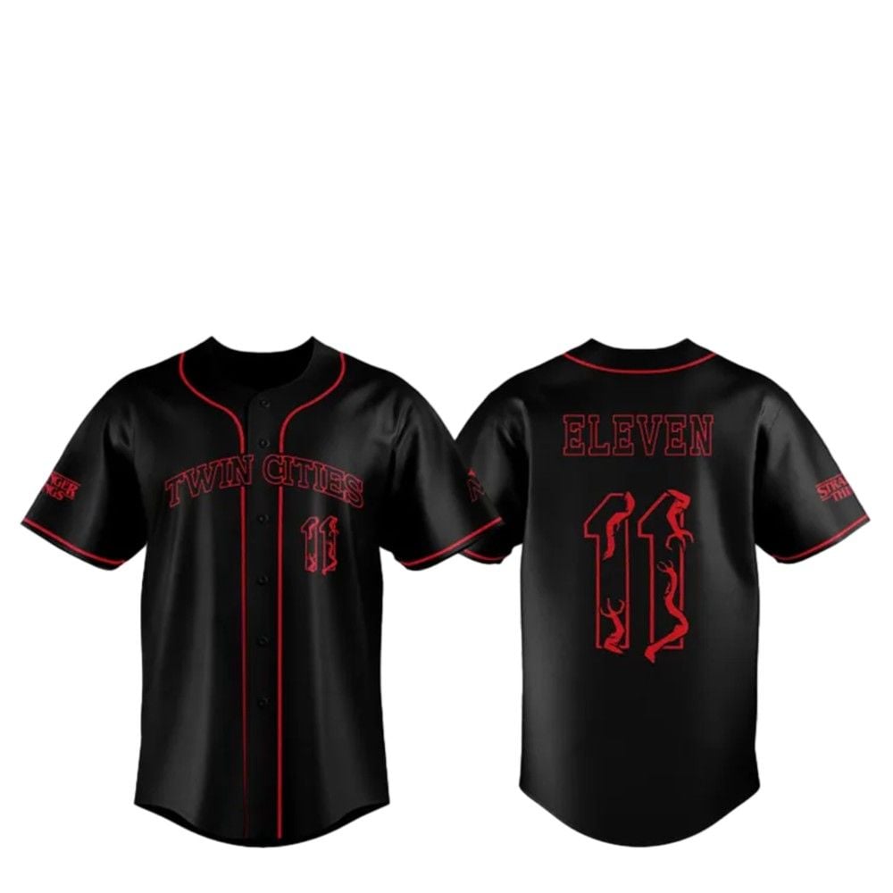 2025 Twins Stranger Things Night Jersey - Grishko.com