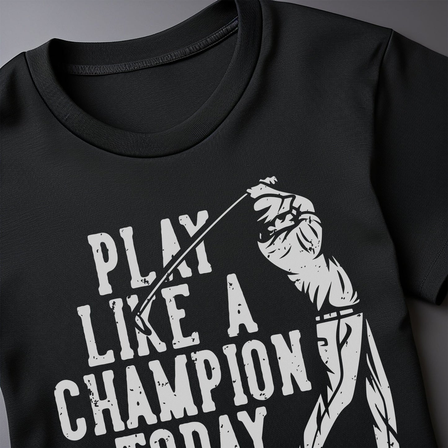 Golf 24 Swing into t-shirt