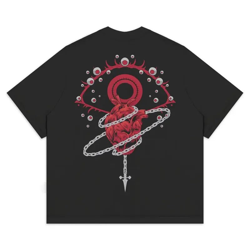 Anime shirt Kurapika Oversize T-shirt Hoodies & Sweatshirts