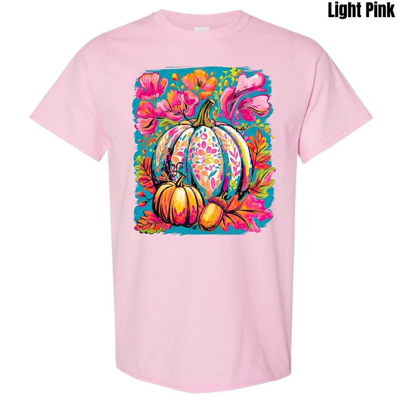 Artistic Autumn Pumpkins Gildan T-Shirt 'NLB'