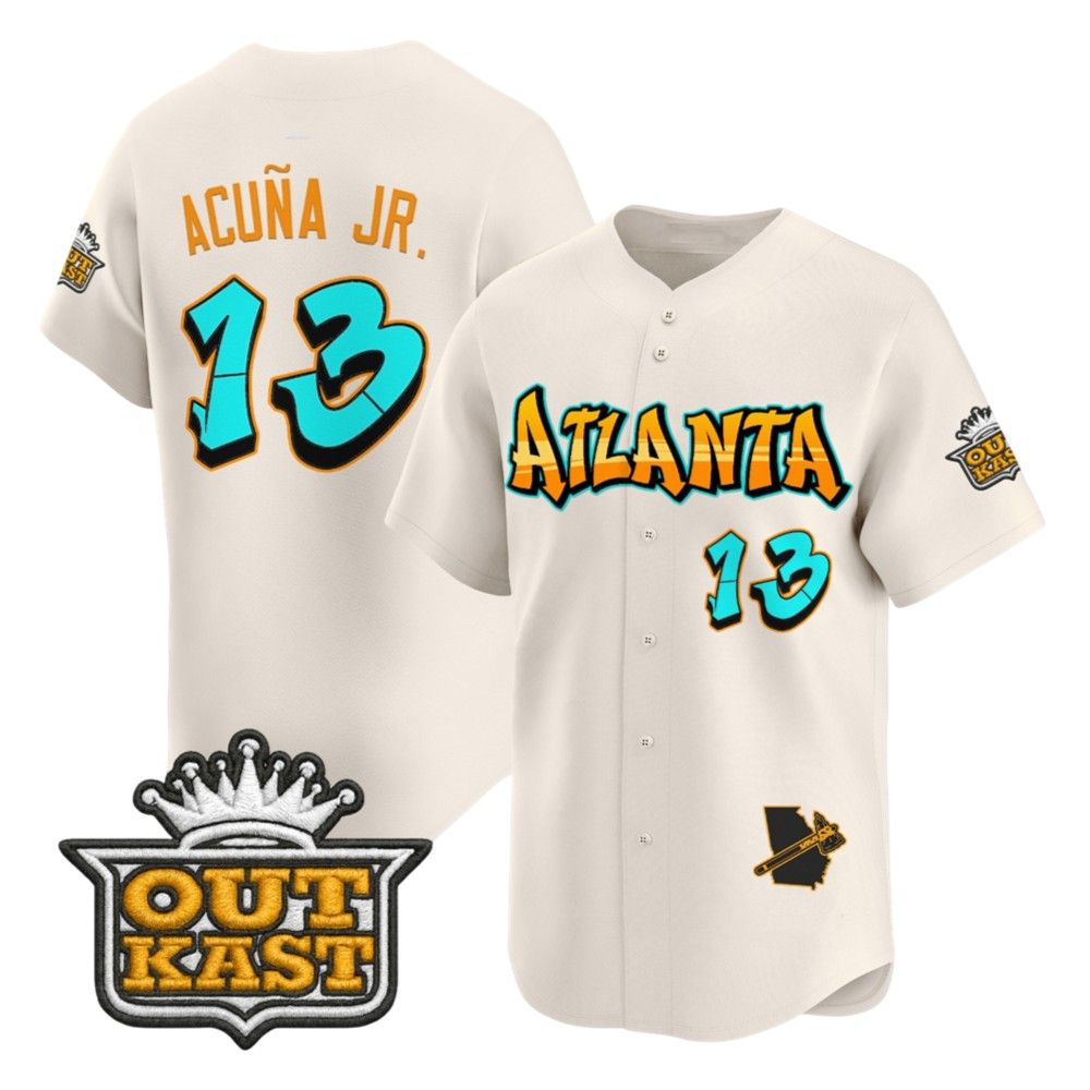 Atlanta Acuna Jr Out Kast Jersey 2025 - Grishko.com