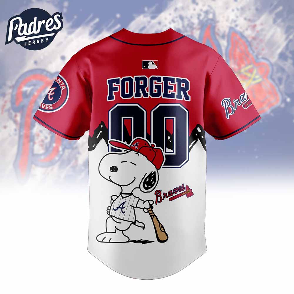 Atlanta Braves x Peanuts Personalized Baseball Jersey For Fans 2025 - Padres Jersey Oasis: Elevate Your Baseball Style Game