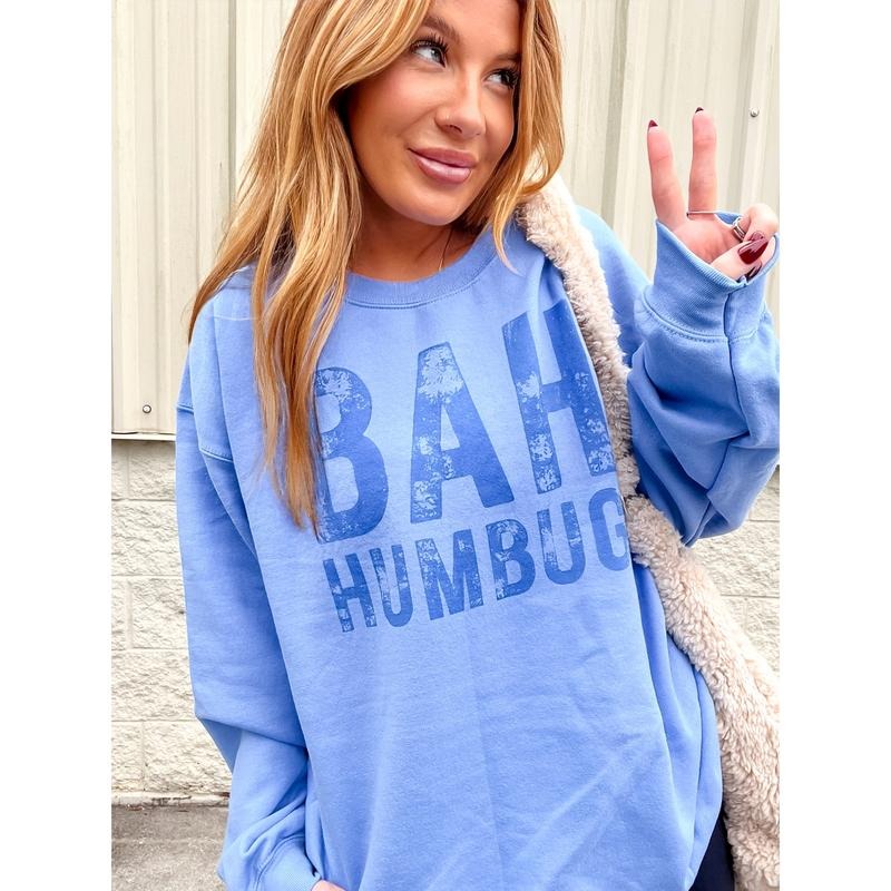 Bah Humbug Graphic Pullover C.O.C.