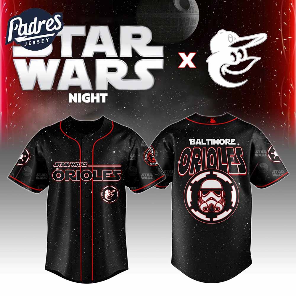 Baltimore Orioles x Star Wars Night Special Edition Baseball Jersey 2025 - Padres Jersey Oasis: Elevate Your Baseball Style Game