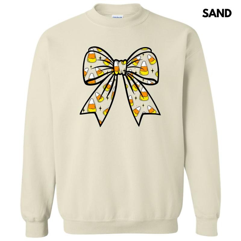 Big Candy Corn Bow Sweatshirt 'NLB'
