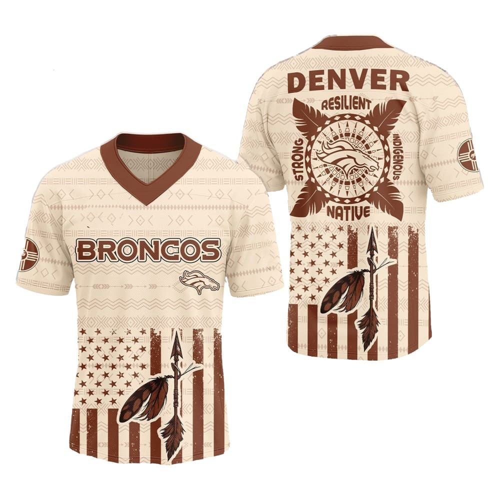Broncos Native American Jersey 2025 - Grishko.com