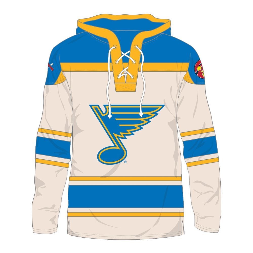 Cardinals and Blues-themed Jersey Hoodie Giveaway 2025 - Grishko.com