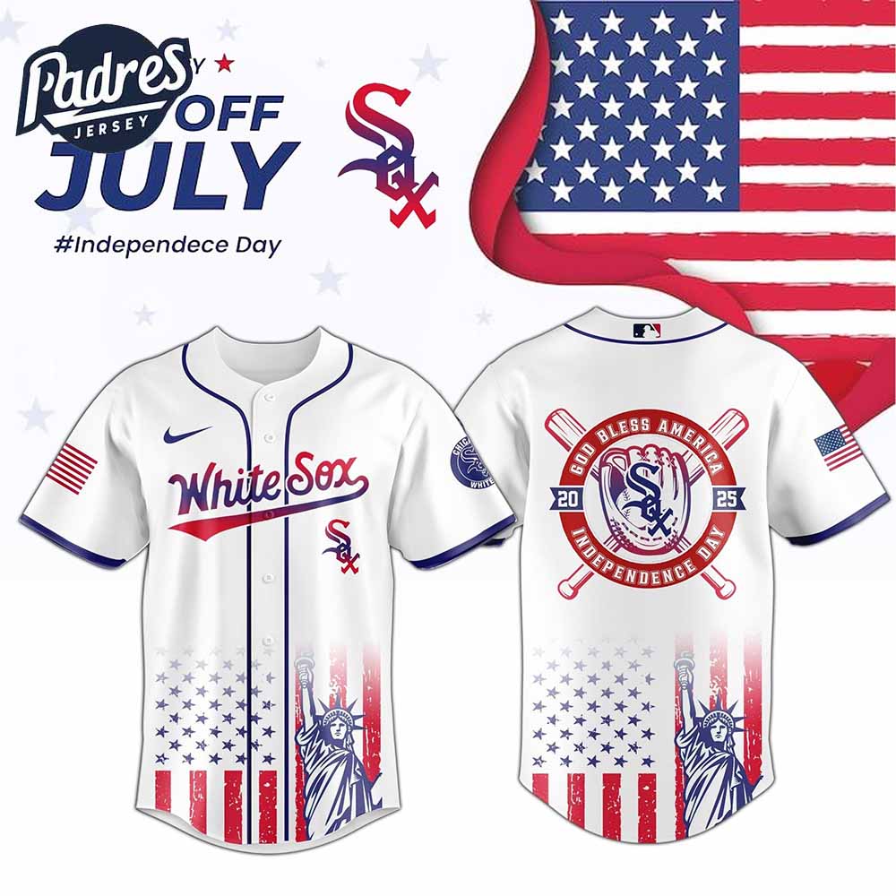 Chicago White Sox Special Independence Day 2025 Baseball Jersey - Padres Jersey Oasis: Elevate Your Baseball Style Game