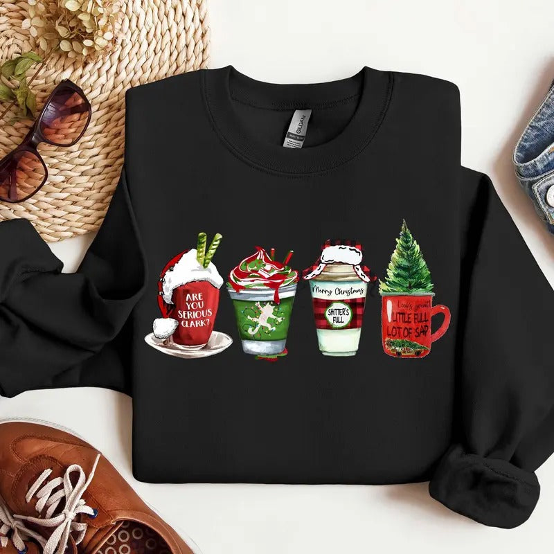 Christmas Coffee Shirt, Christmas Shirt, Winter Shirt, Christmas Tree Shirt, Coffee T-Shirt, Christmas Gift T-Shirt, Holiday Shirt, Xmas Tee