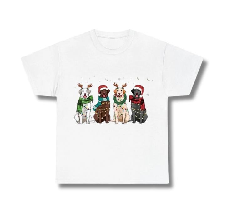 Christmas Labrador Retriever Graphic Tee, Sweatshirt, Hoodie Gift For Women Top Womenswear Underwear Humen Lady Comfort