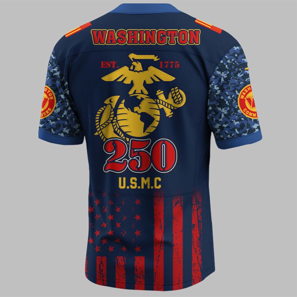 Commanders US USMC 250th Birthday Jersey 2025 - Grishko.com