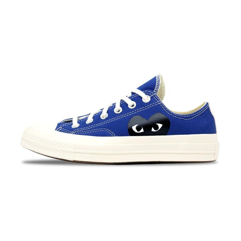 Converse Chuck Taylor All-Star 70 Ox Comme des Garcons PLAY Blue Quartz Runner Canvas Sneakers