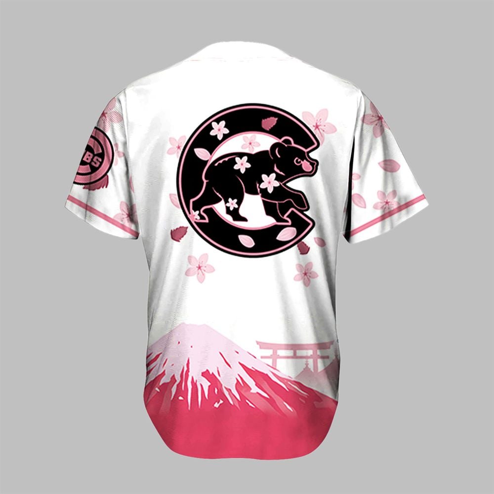 Cubs Cherry Blossom Jersey 2025 - Grishko.com