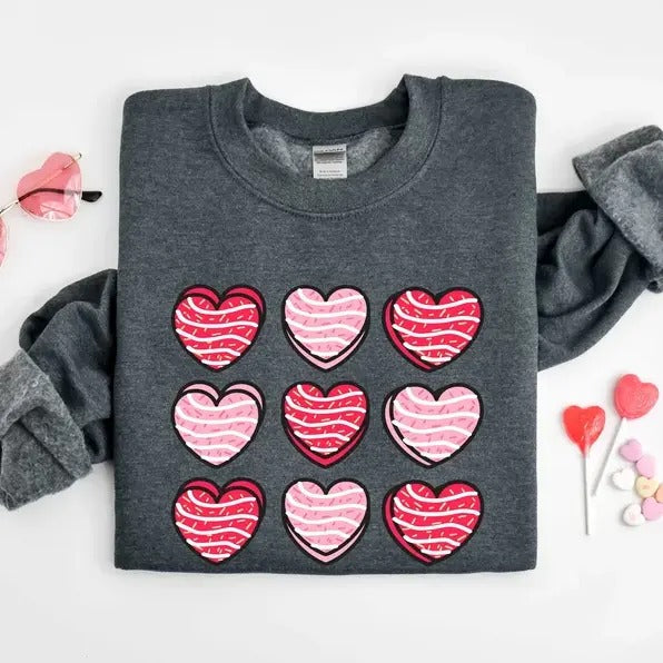 Cute Valentines Sweatshirt, Hoodie, T-Shirt