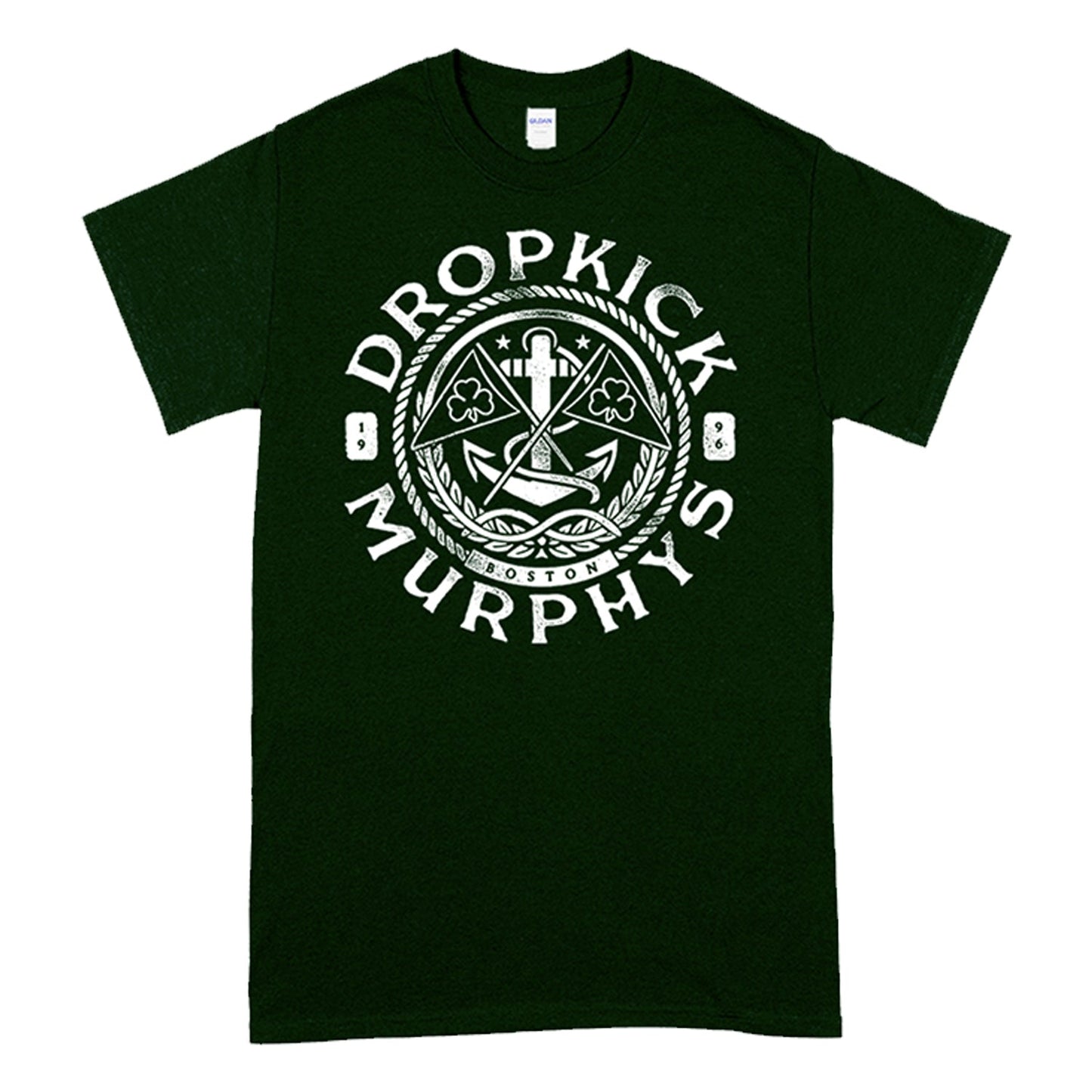 Nautical Badge T-Shirt (Forest Green) - Tour Edition