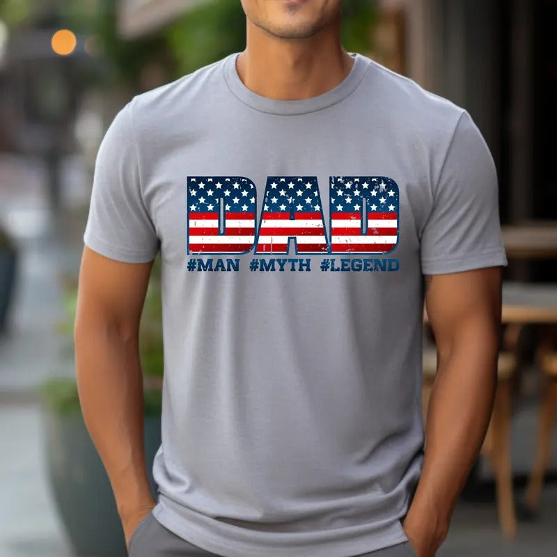 Dad Man Myth Legend Tee Shirt Father's Day sweater and hoodie