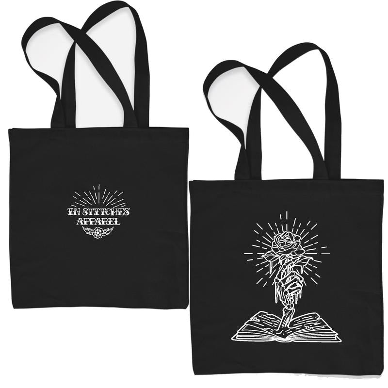 Dark Romance Tote Bag from In Stitches Apparel