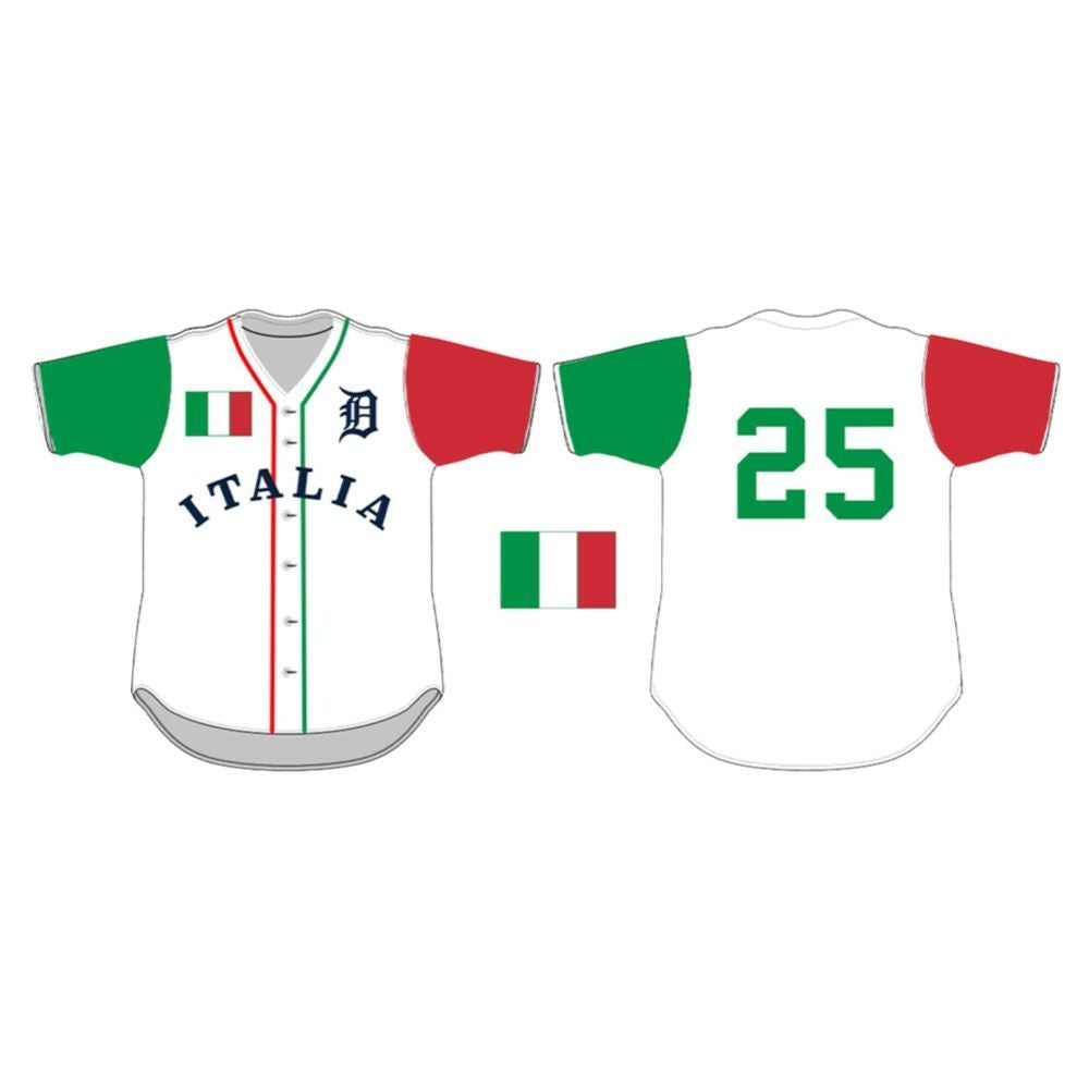 Tigers Italian Heritage Jersey Giveaway 2025 - Grishko.com