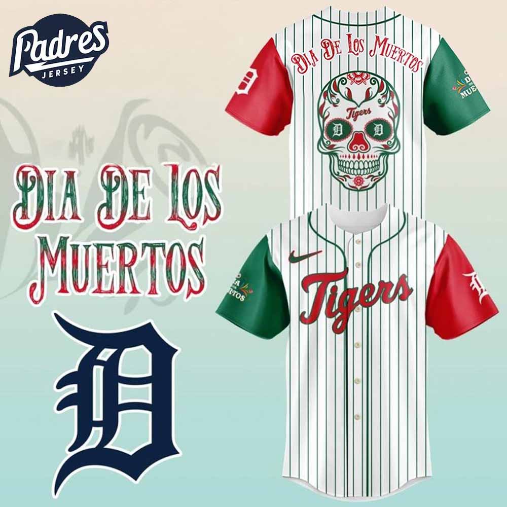Detroit Tigers X Dia De Los Muertos 2025 Baseball Jersey - Padres Jersey Oasis: Elevate Your Baseball Style Game