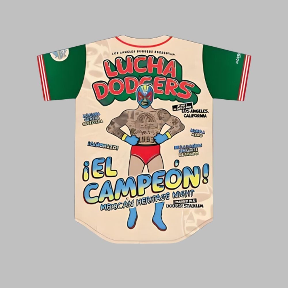 Dodgers Mexican Heritage Jersey 2025 Giveaways - Grishko.com