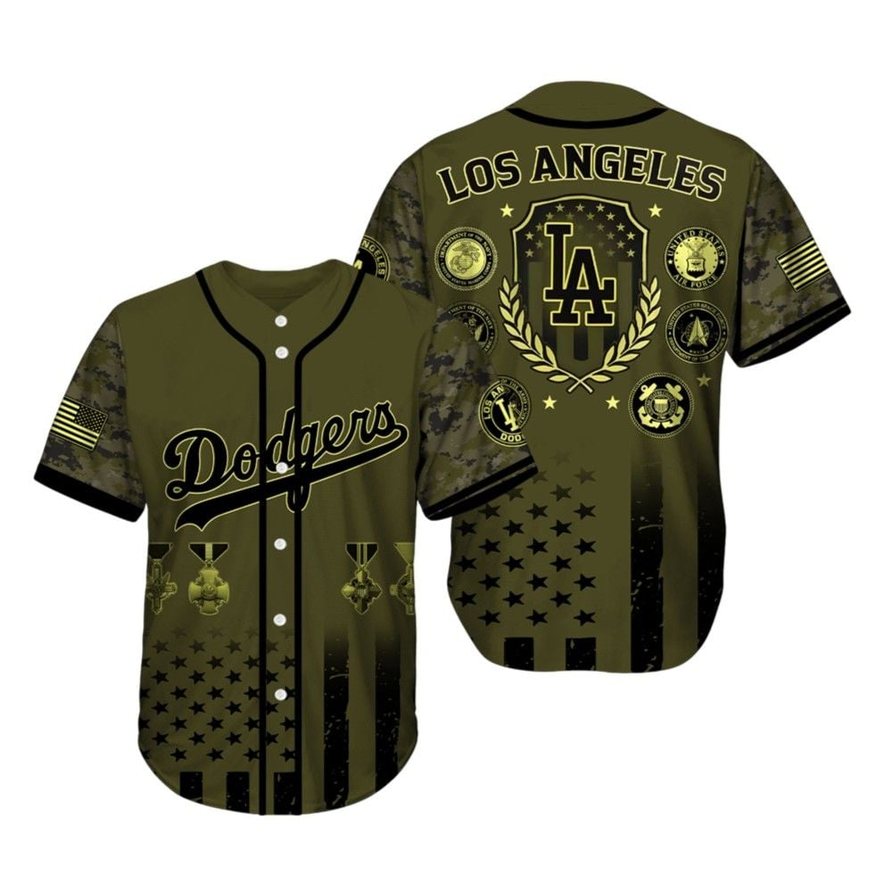 Dodgers Military Appreciation Month Jersey 2025 - Grishko.com
