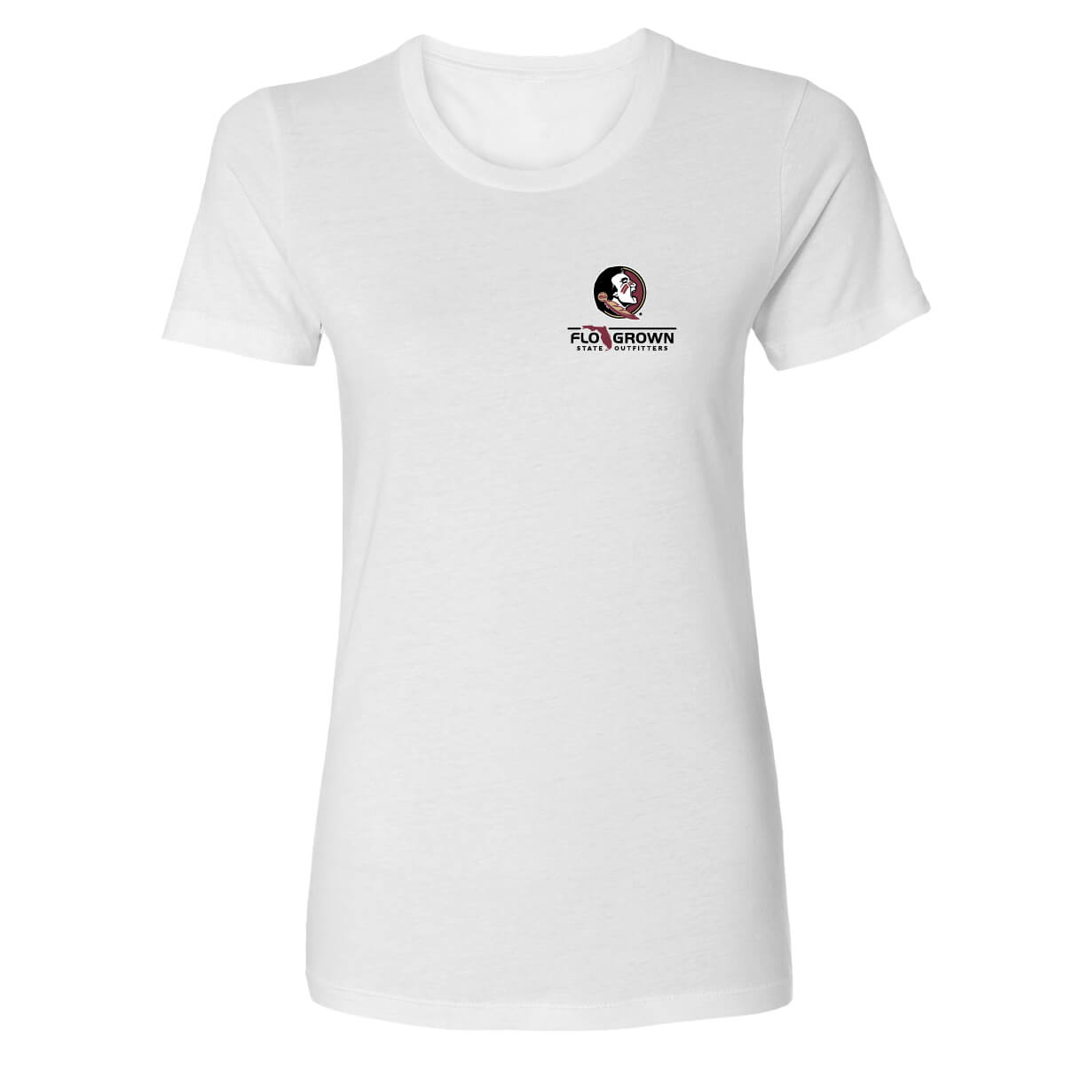 Florida State Seminoles Vintage Flag Fitted Women's Tee