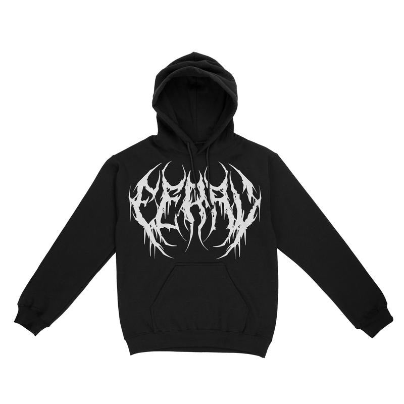 Feral Metal Font - Premium Fleece Hoodie