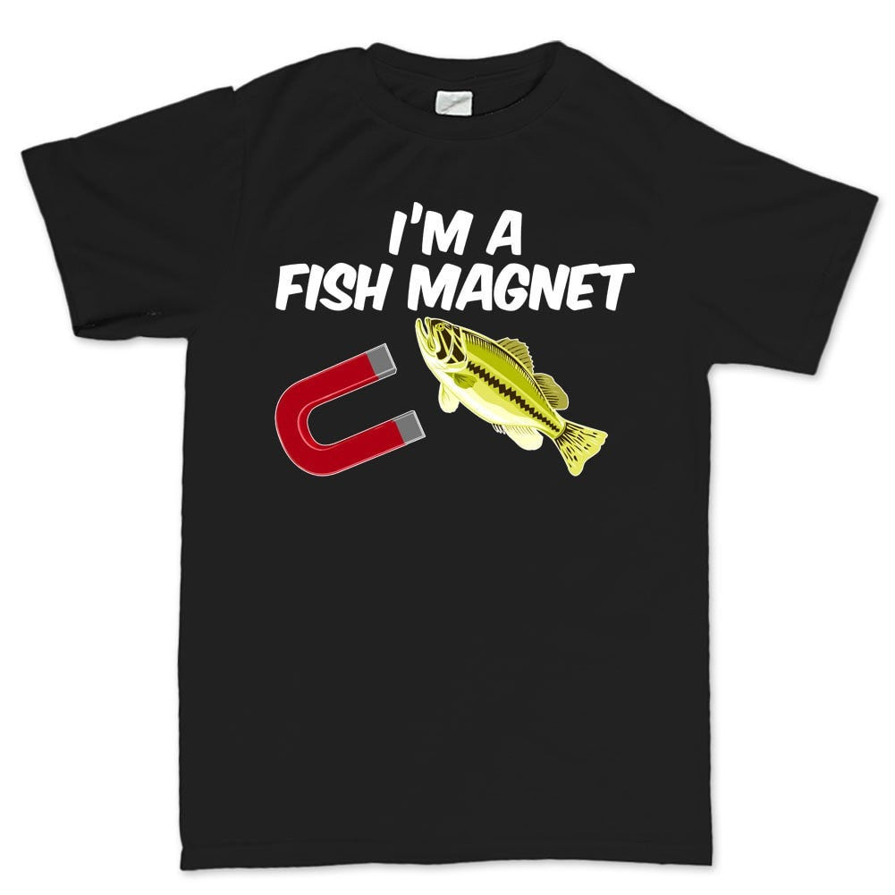 Fish Magnet Men's T-shirt Style001