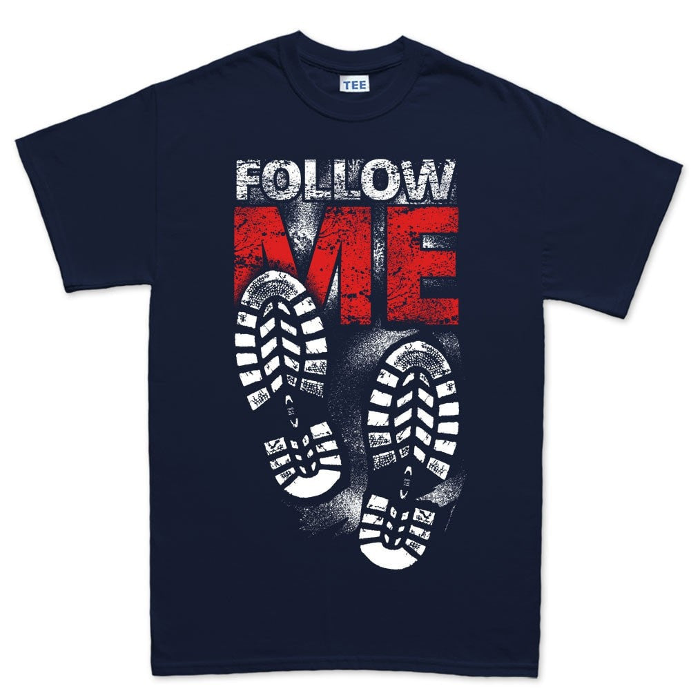 Follow Me Men's T-shirt Style001