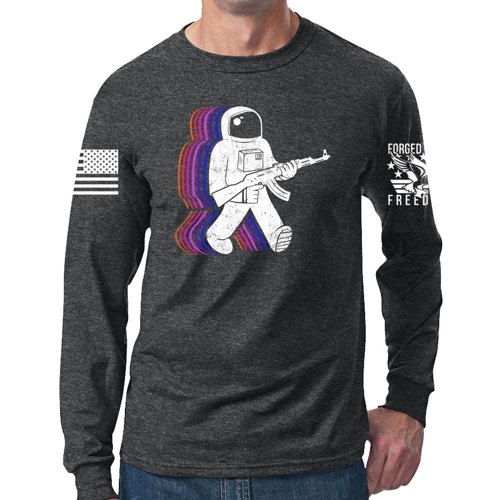 Funkalicious AK47 Astronaut Long Sleeve T-shirt Style001