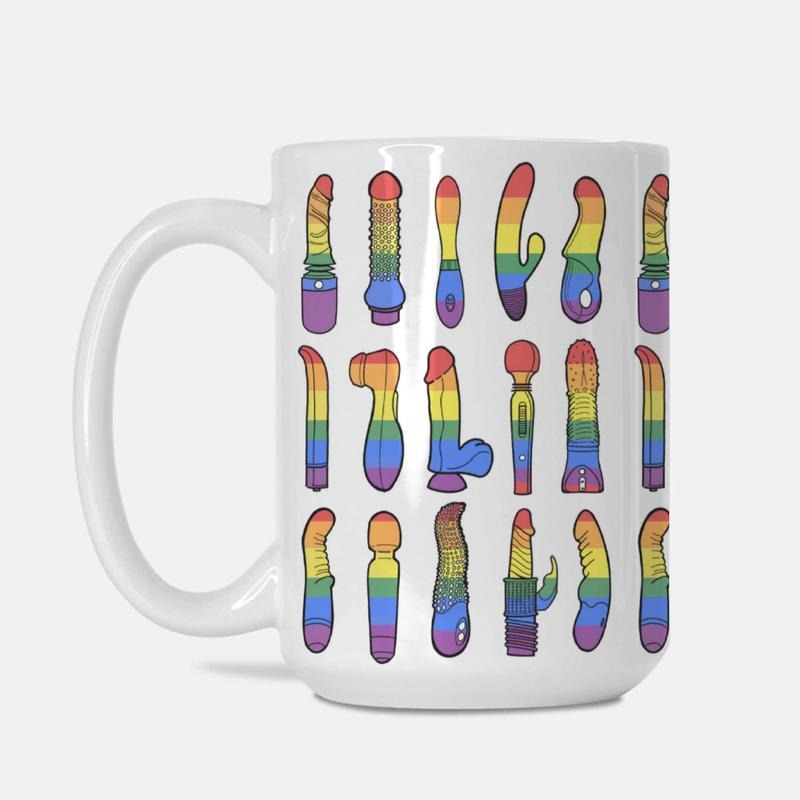 Funny LGBTQ Mug, Gift For Girlfriend, Wife Or Mom, Pride Bachelorette Present, Coffee Mug, Graphic Tees