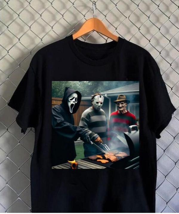 Ghost face Scream Michael Meyers Freddy Kreuger Halloween shirt or tshirt