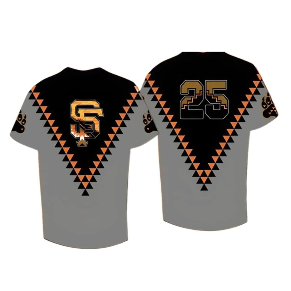 Giants Native American Heritage Night Jersey 2025 Giveaway - Grishko.com