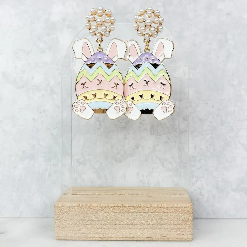 Glam Easter Egg Earrings