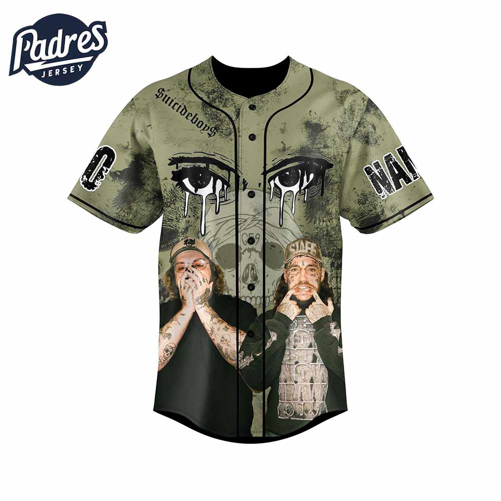 Grey Day 2025 Baseball Jersey SuicideboyS Six Feet Deep Design - Padres Jersey Oasis: Elevate Your Baseball Style Game