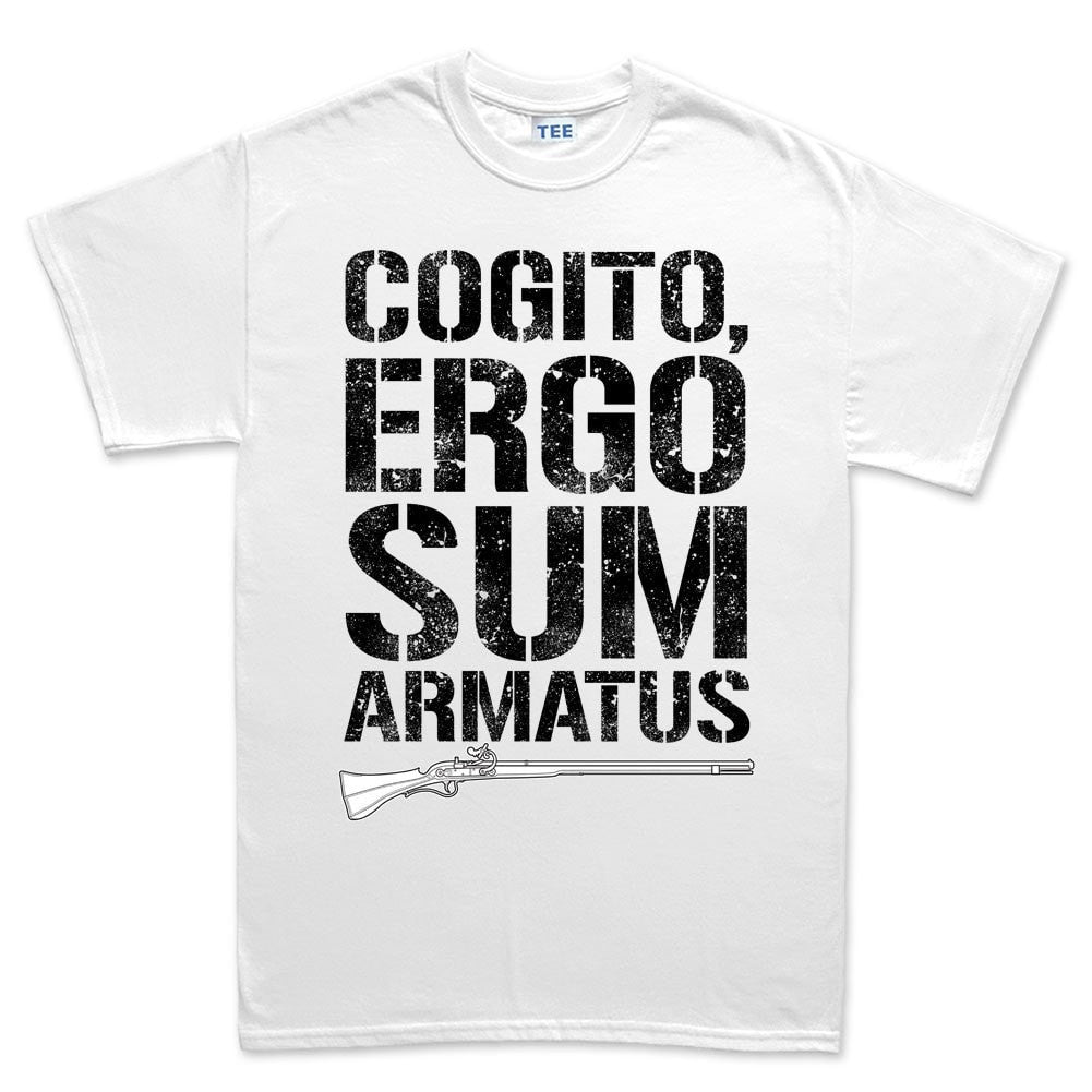 Cogito Ergo Sum Armatus Men's T-shirt Style001