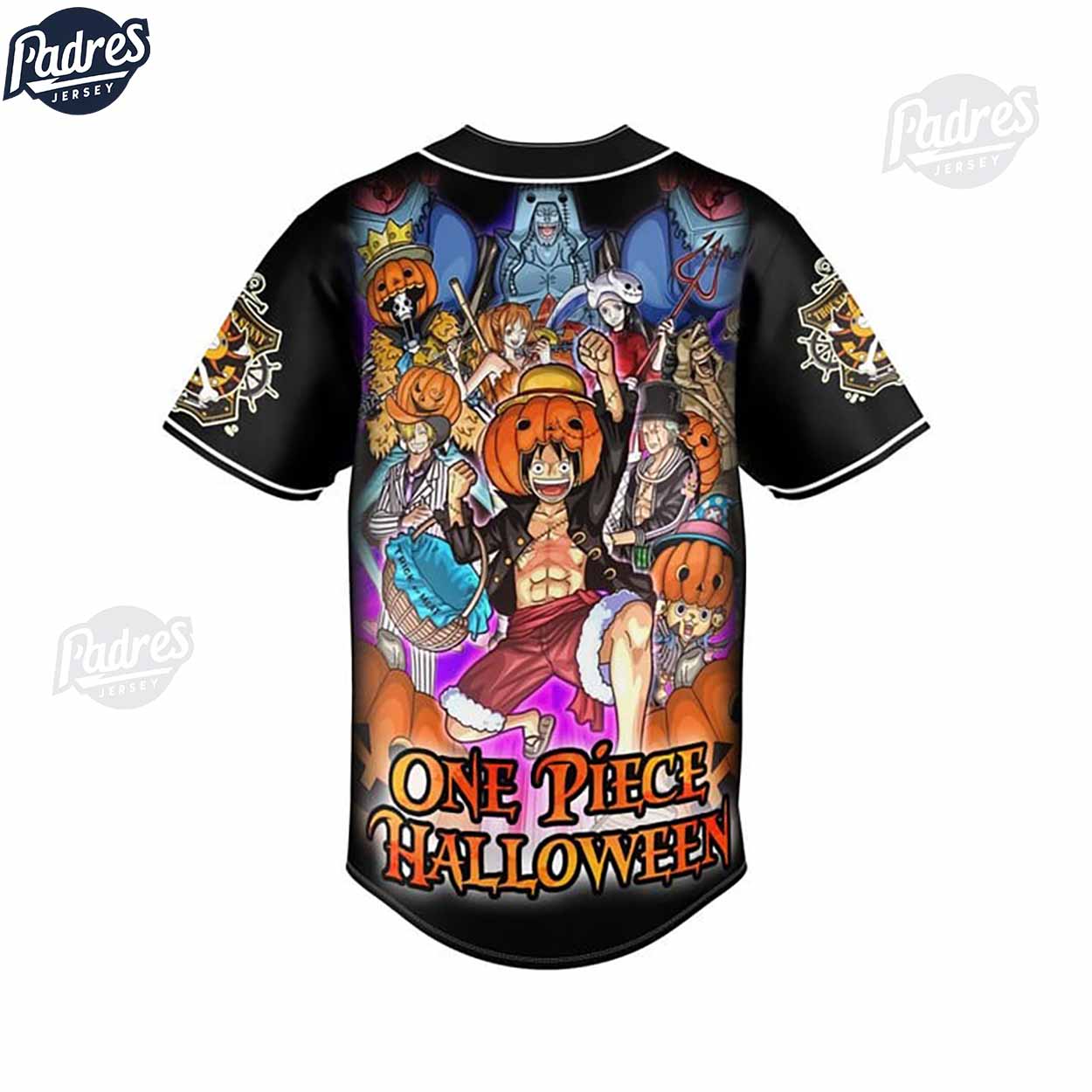 Happy One Piece Halloween Baseball Jersey - Padres Jersey Oasis: Elevate Your Baseball Style Game